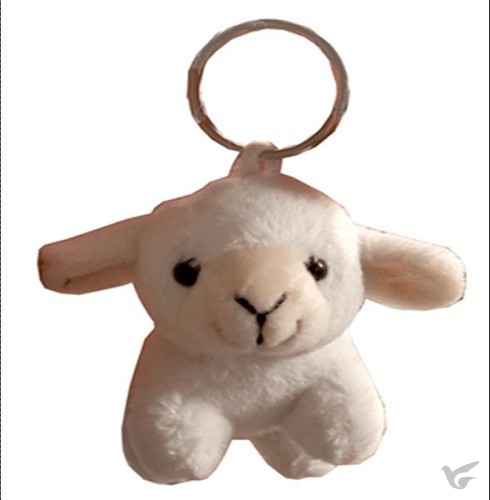 Productafbeelding: voorkant van Keyring white small lamb