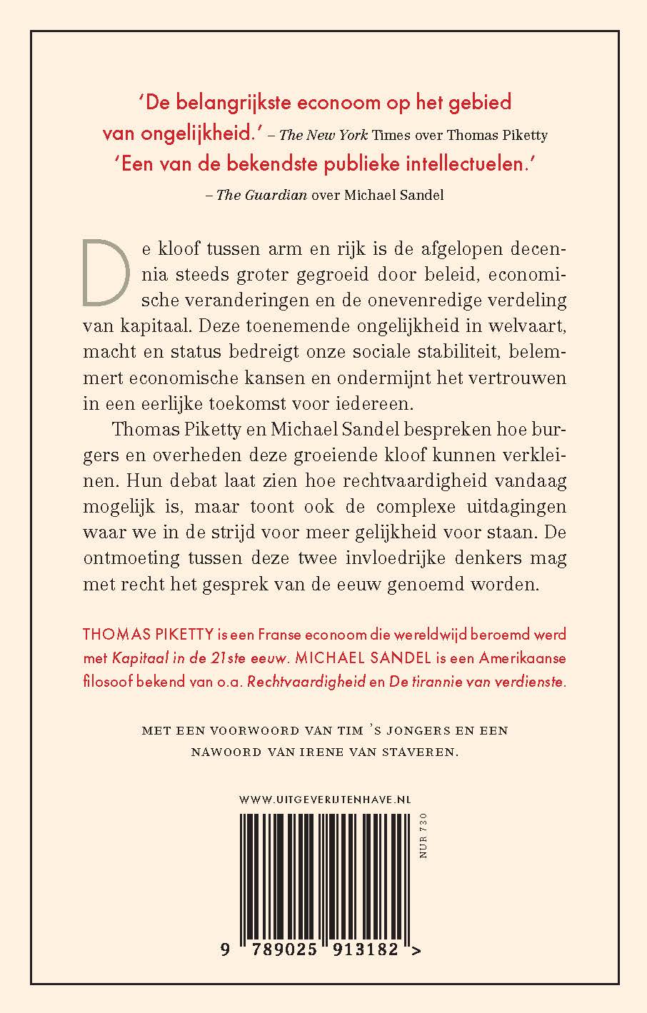 Productafbeelding: achterkant van Gelijkheid
