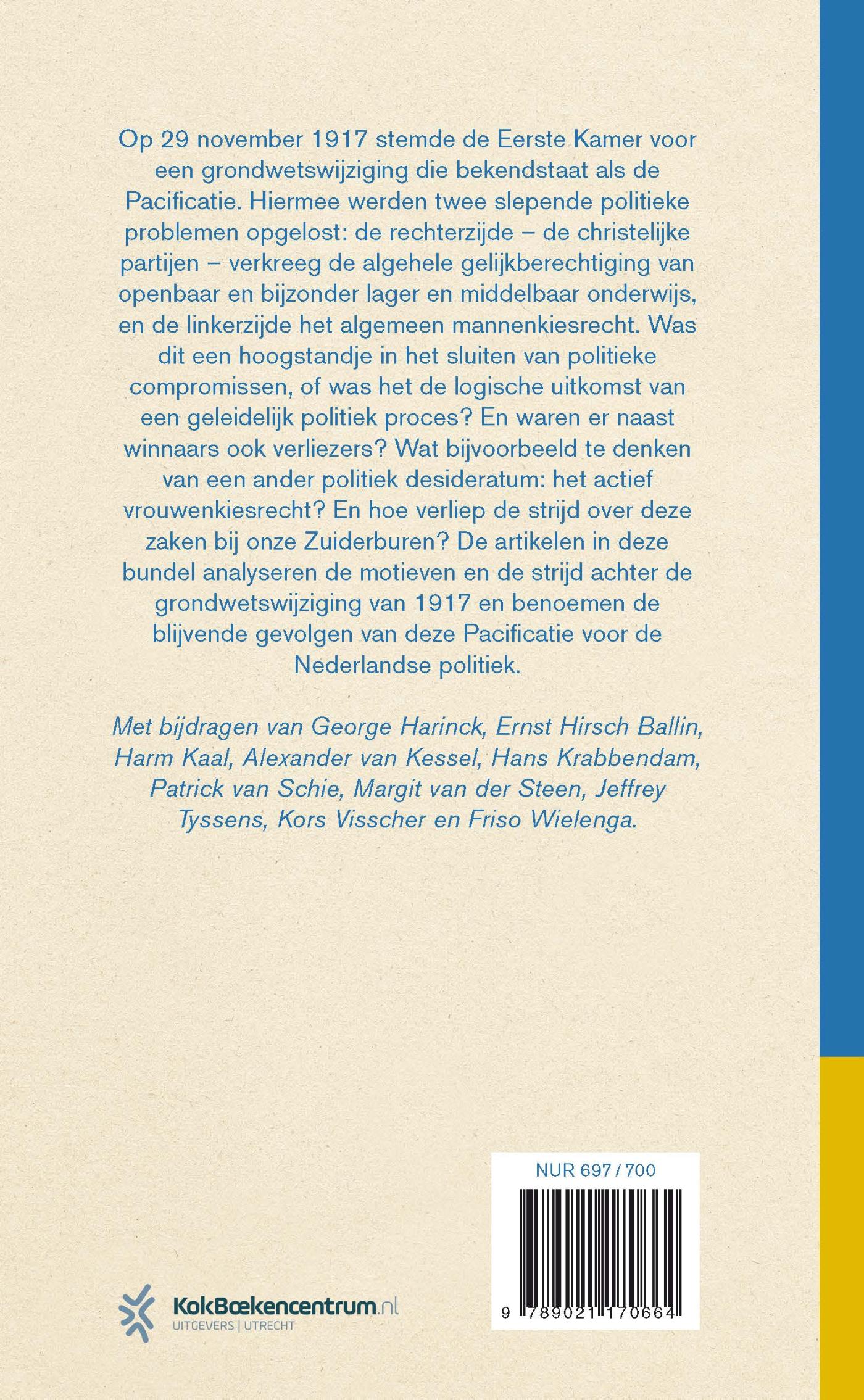 Productafbeelding: achterkant van Een christelijk-liberale synthese