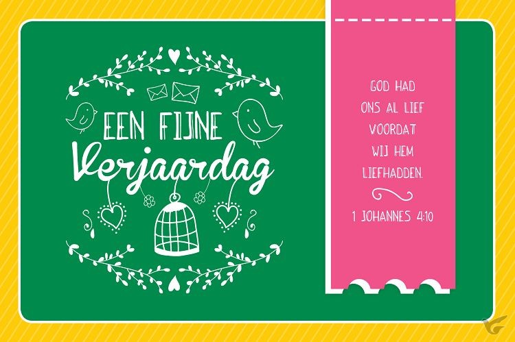 Productafbeelding: voorkant van Ansichtkaart verjaardag tienermeisje