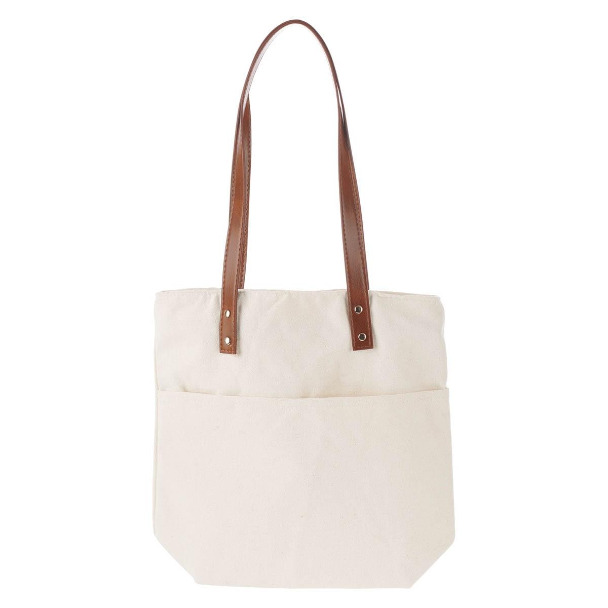 Productafbeelding: achterkant van Be Joyful 1 Thess. 5:16 Tote Bag Canvas