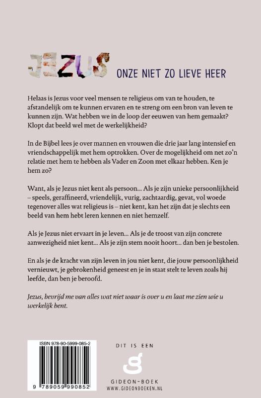 Productafbeelding: achterkant van Jezus onze niet zo lieve Heer