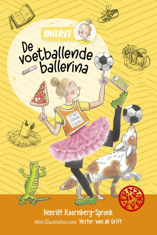 Productafbeelding: voorkant van De voetballende ballerina