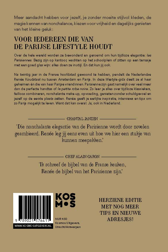 Productafbeelding: achterkant van Leef als een Parisienne