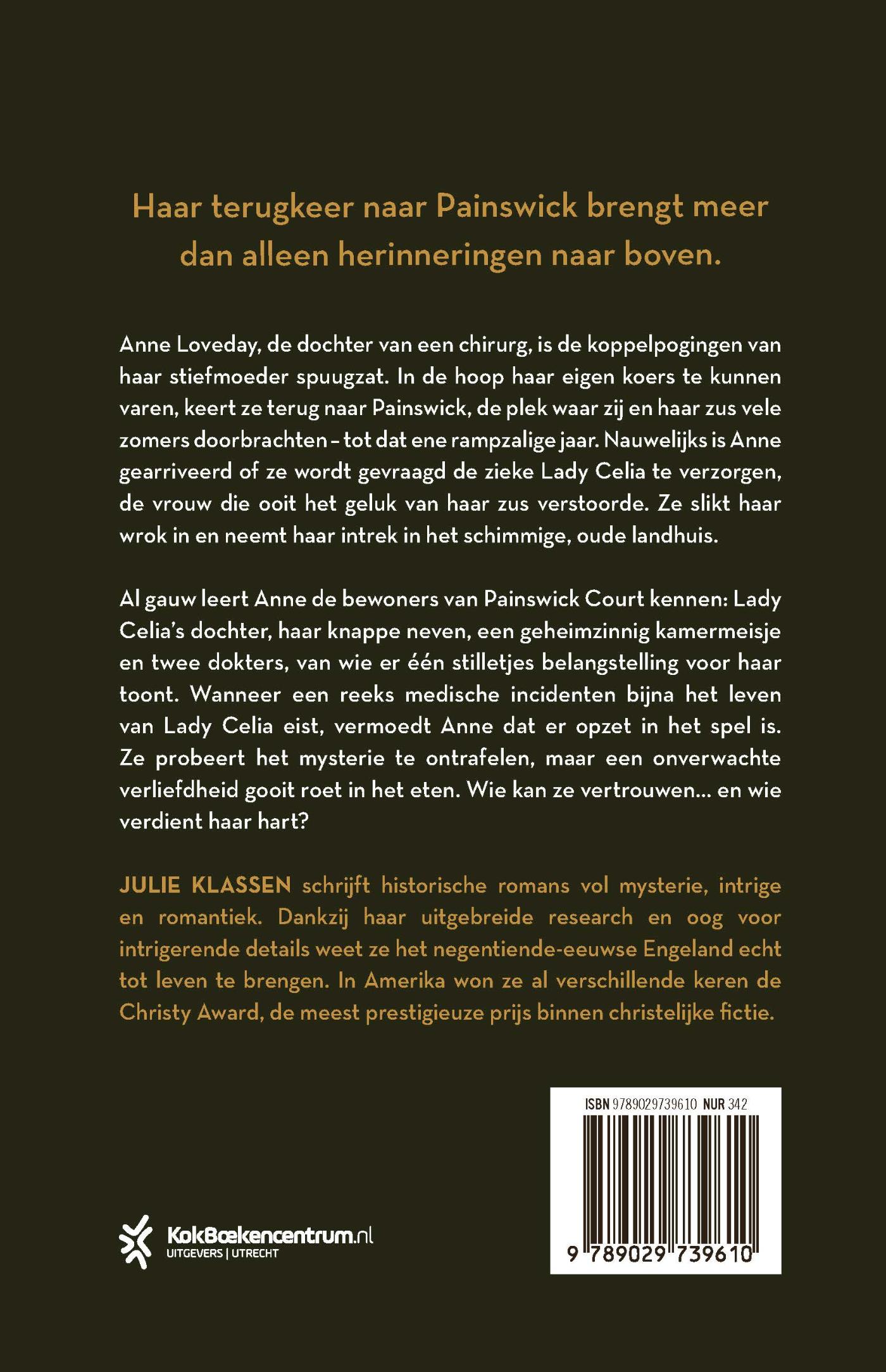 Productafbeelding: achterkant van De geruchten in Painswick Court