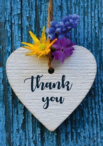 Productafbeelding: voorkant van Kaart thank you