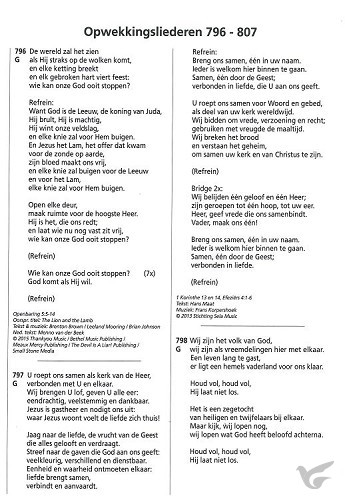 Productafbeelding: voorkant van Opwekking tekst aanv 41 (796-807)