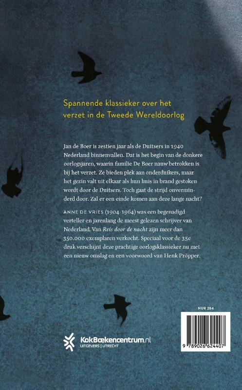 Productafbeelding: achterkant van Reis door de nacht