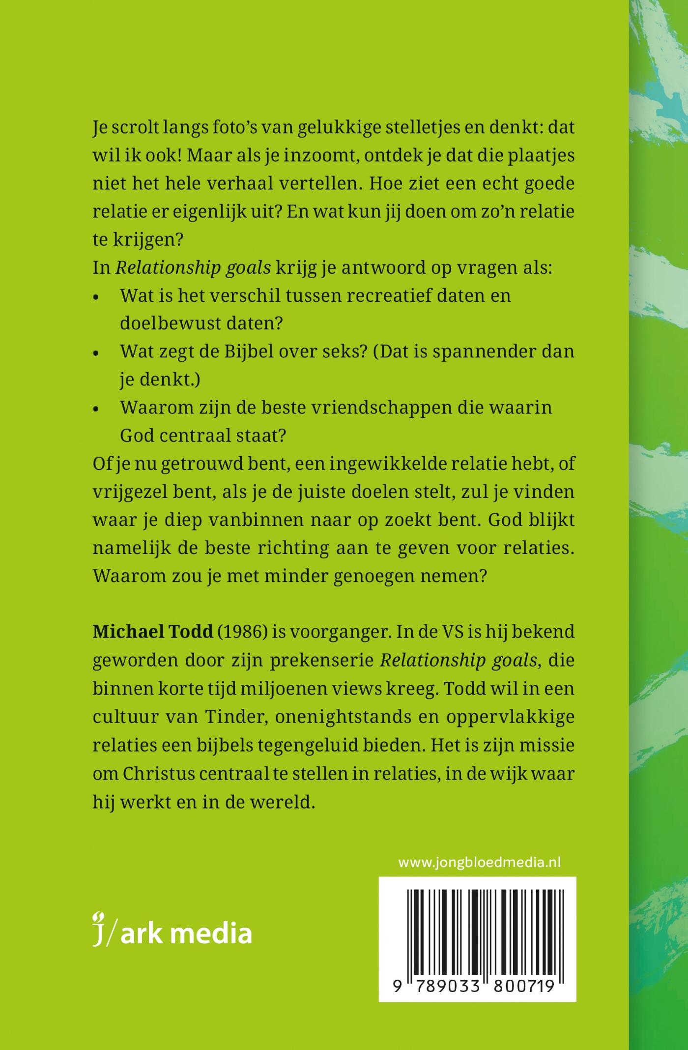 Productafbeelding: achterkant van Relationship goals