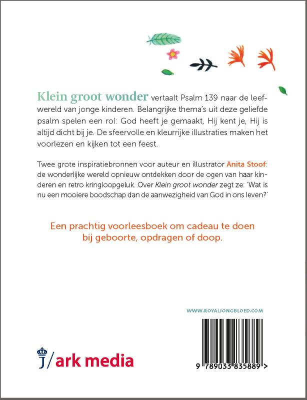 Productafbeelding: achterkant van Klein groot wonder