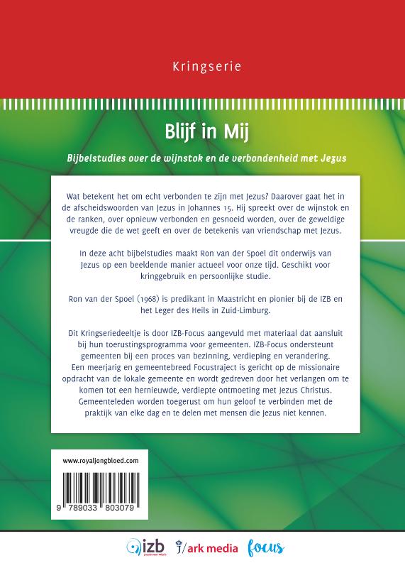 Productafbeelding: achterkant van Blijf in mij