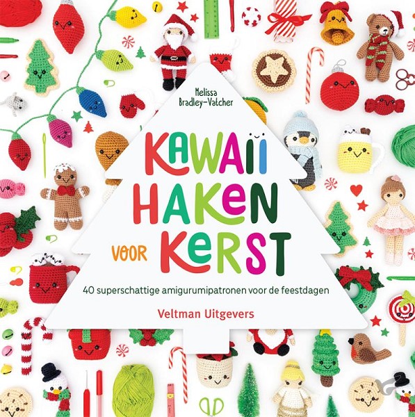 Productafbeelding: voorkant van Kawaii haken voor Kerst