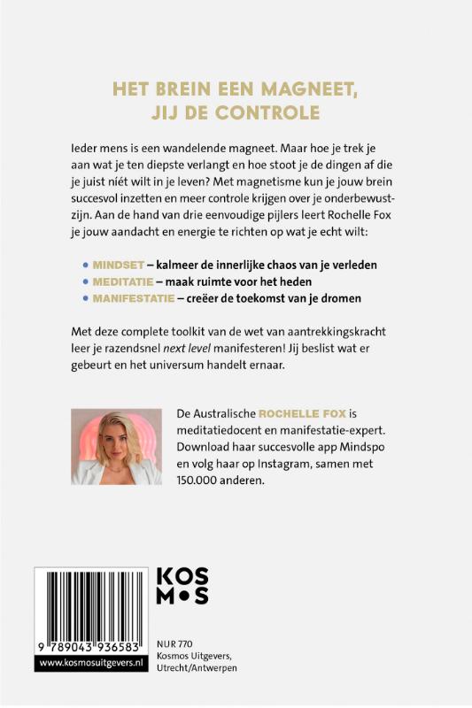 Productafbeelding: achterkant van The Magnetic Mind - Nederlandse editie