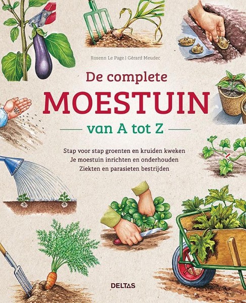 Productafbeelding: voorkant van Complete moestuin van A tot Z