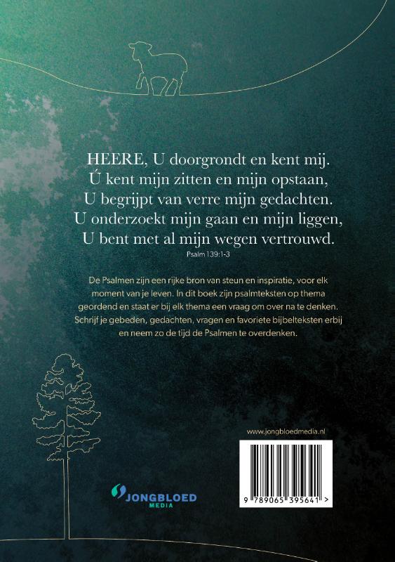 Productafbeelding: achterkant van Reflectieboek Psalmen