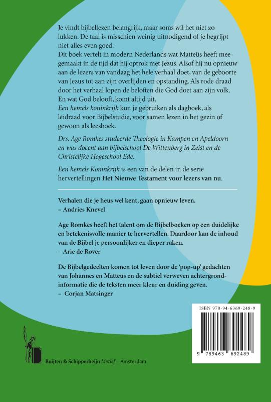 Productafbeelding: achterkant van Een hemels koninkrijk