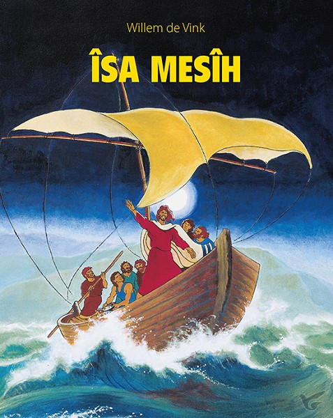 Productafbeelding: voorkant van Jezus Messias stripboek koerdisch