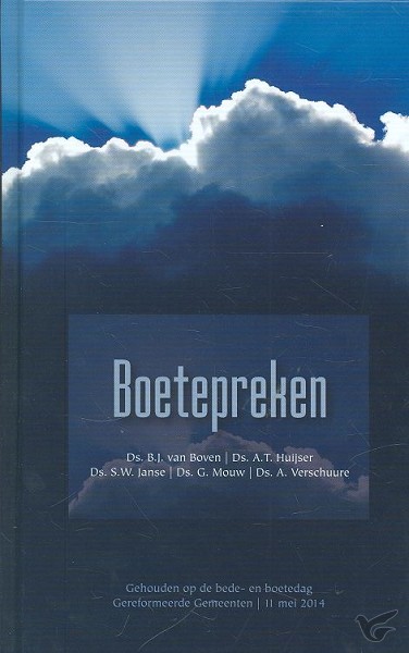 Productafbeelding: voorkant van Boetepreken