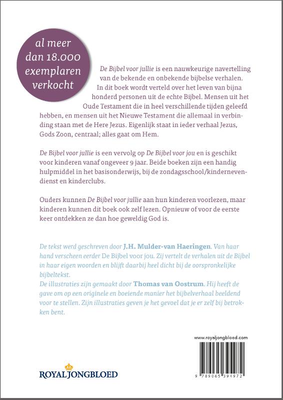 Productafbeelding: achterkant van De Bijbel voor jullie