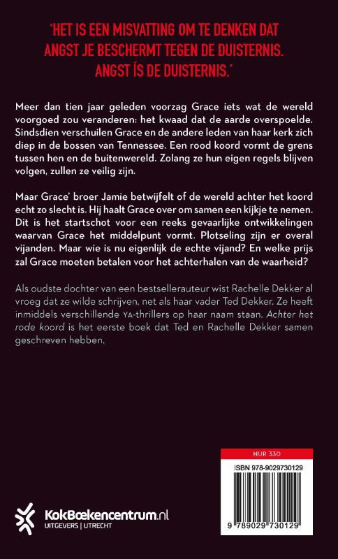 Productafbeelding: achterkant van Het rode koord