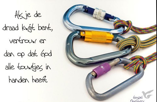 Productafbeelding: voorkant van Prentbriefkaart als je de draad kwijt be