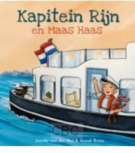 Productafbeelding: voorkant van Kapitein Rijn en Maas Haas Atieweek Christelijke Kinderboeken 2025