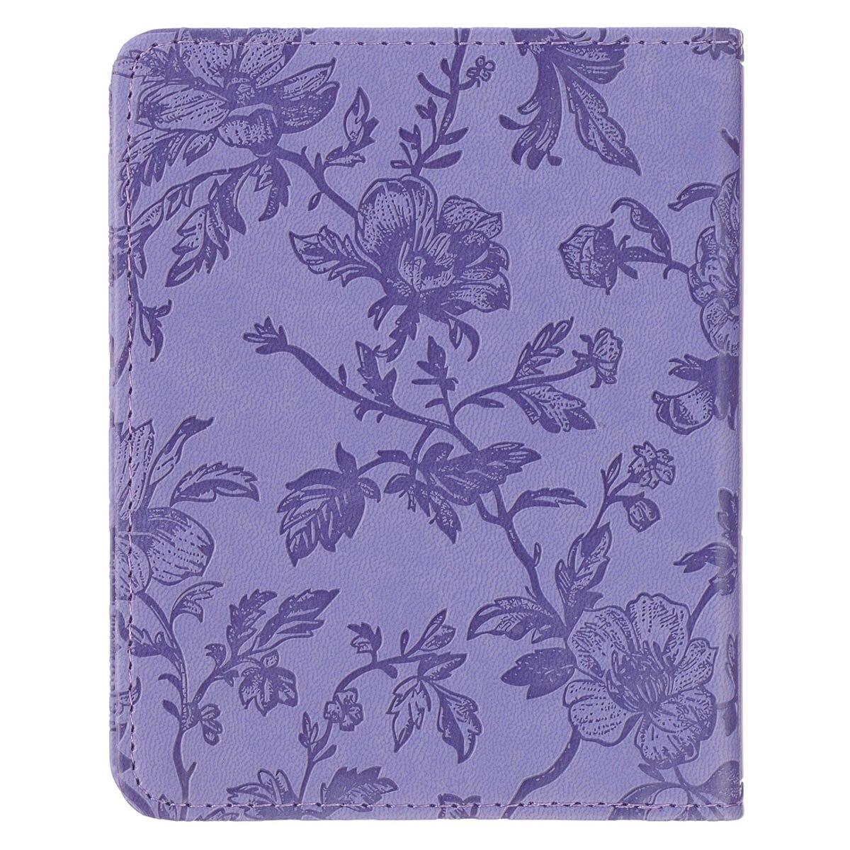 Productafbeelding: achterkant van Daily Encouragement for Women Faux Leather One-Minute Devotions