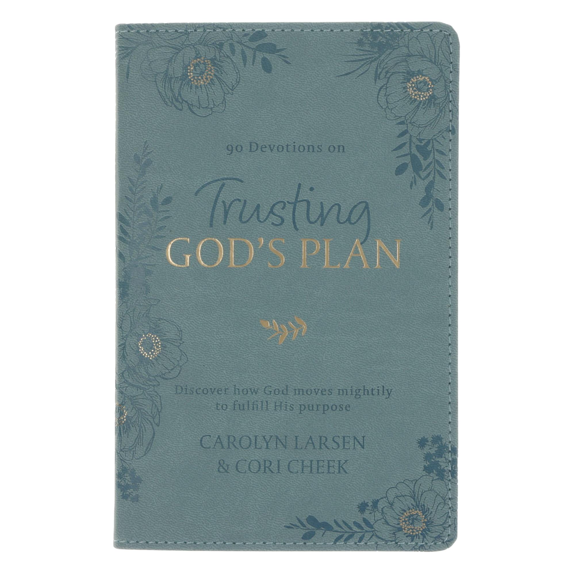 Productafbeelding: voorkant van Devotional Trusting God's Plan Faux Leather