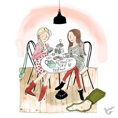 Productafbeelding: voorkant van Wenskaart thee