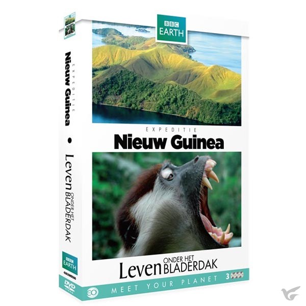 Productafbeelding: voorkant van Expeditie Nieuw Guinea (EO-BBC Earth DVD