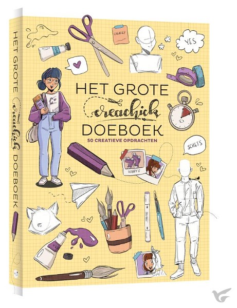 Productafbeelding: voorkant van Grote creachick doeboek