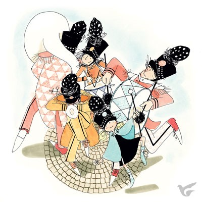 Productafbeelding: voorkant van Wenskaart fanfare