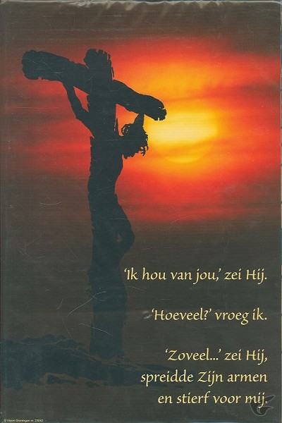 Productafbeelding: voorkant van Poster ik hou van jou 20x30