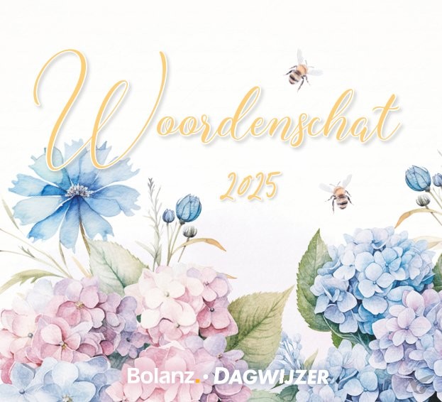 Productafbeelding: voorkant van Kalender 2025 hsv woordenschat