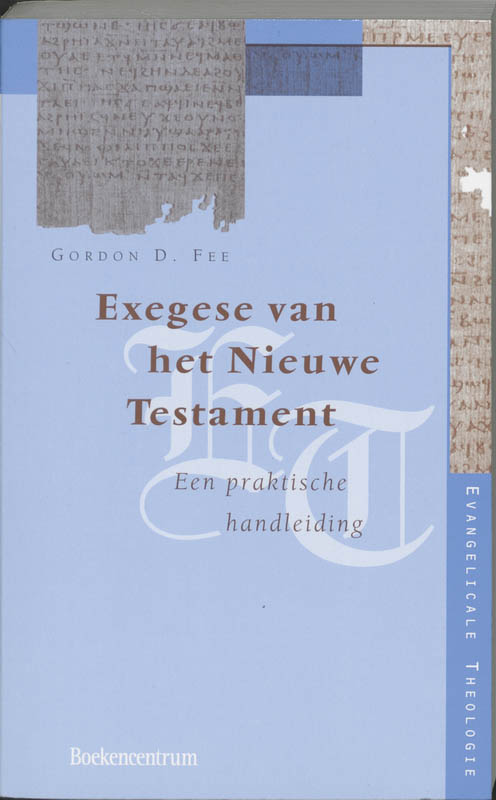 Productafbeelding: voorkant van Exegese van het Nieuwe Testament