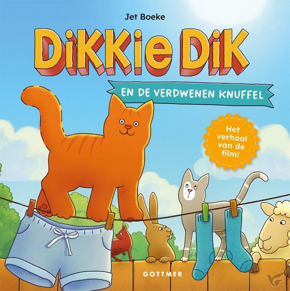 Productafbeelding: voorkant van Dikkie dik en de verdwenen knuffel