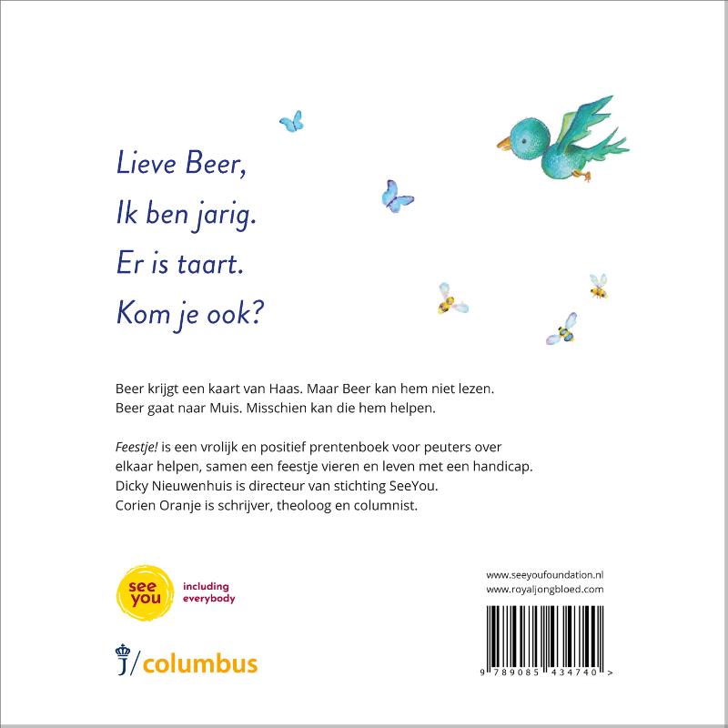 Productafbeelding: achterkant van Feestje!