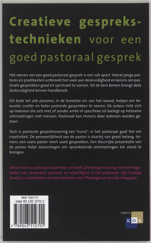 Productafbeelding: achterkant van Tot de kern komen