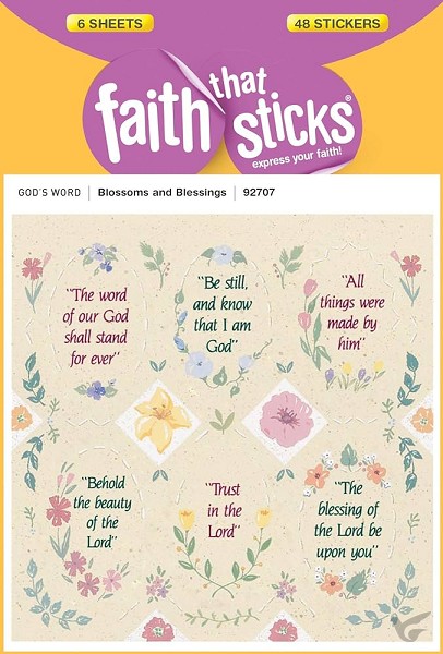 Productafbeelding: voorkant van Stickers Blossoms and Blessings