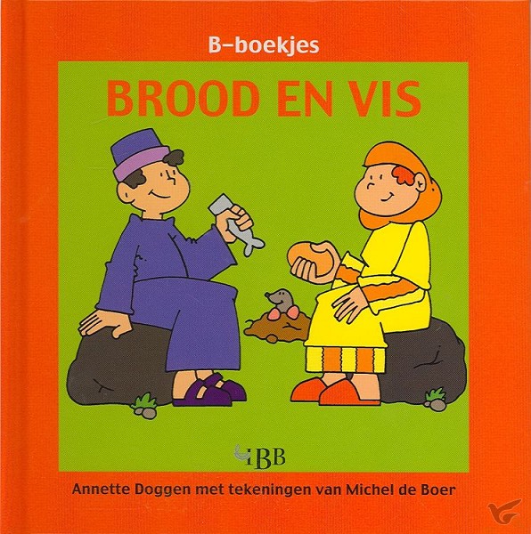 Productafbeelding: voorkant van B-boekjes brood en vis