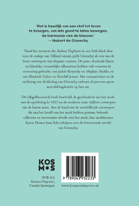 Productafbeelding: achterkant van Little Book of Givenchy