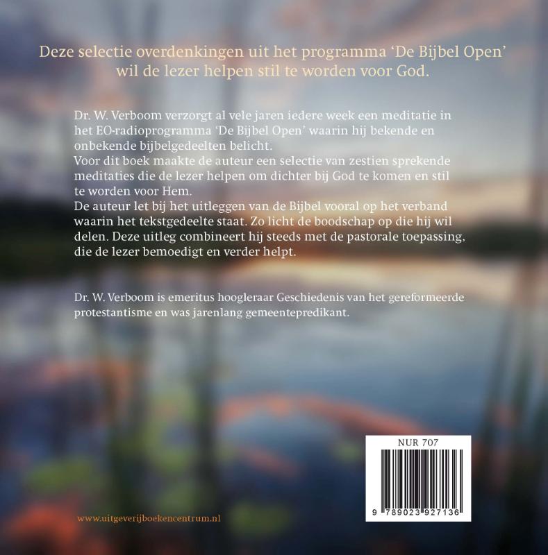 Productafbeelding: achterkant van Stil tot God