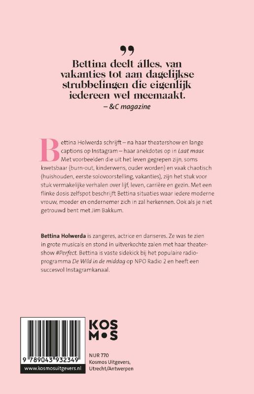 Productafbeelding: achterkant van Laat maar.