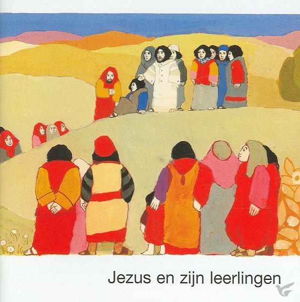 Productafbeelding: voorkant van Miniboekje Jezus en Zijn leerlingen