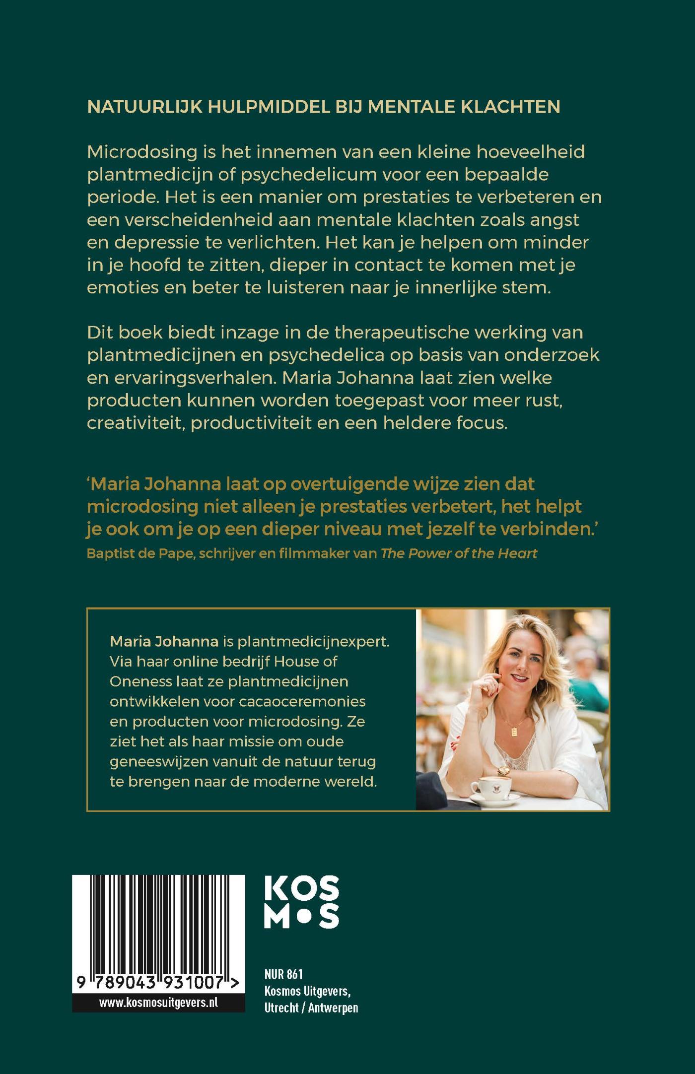 Productafbeelding: achterkant van Microdosing
