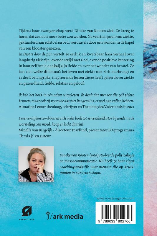 Productafbeelding: achterkant van Dwars door de pijn