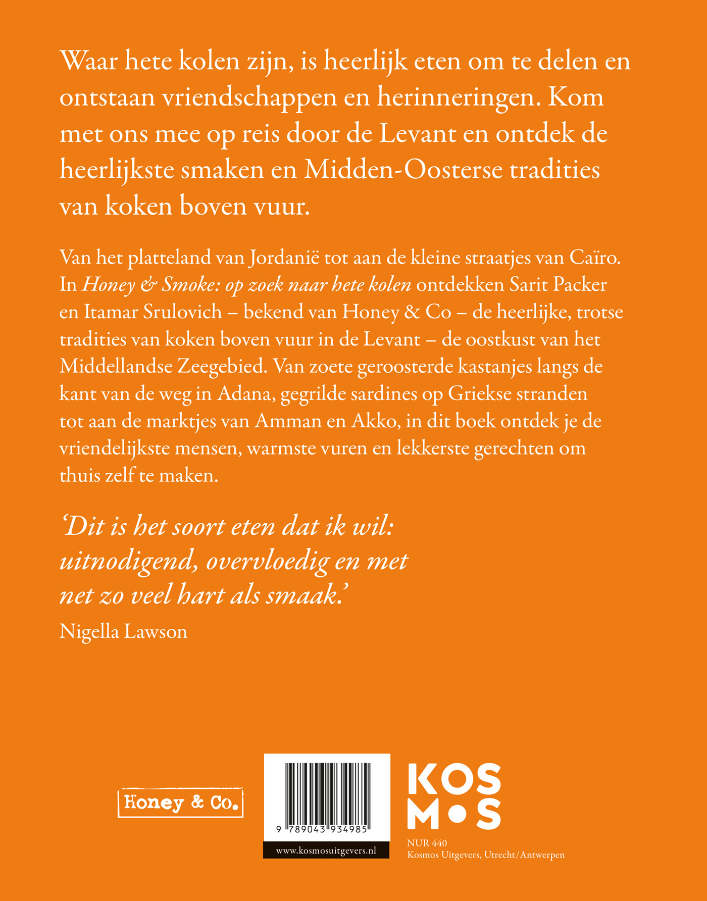 Productafbeelding: achterkant van Op zoek naar hete kolen