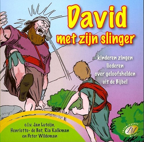 Productafbeelding: voorkant van David met zijn slinger