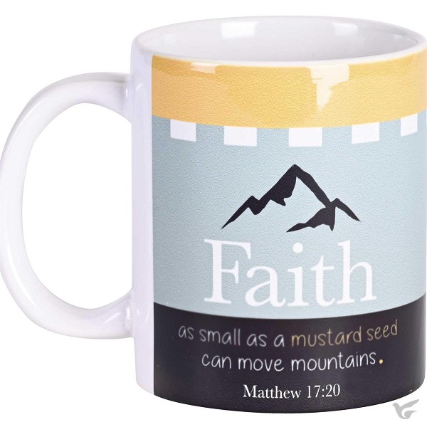 Productafbeelding: voorkant van mug Faith