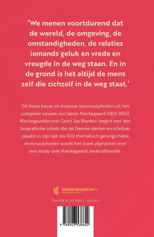 Productafbeelding: achterkant van Soren Kierkegaard